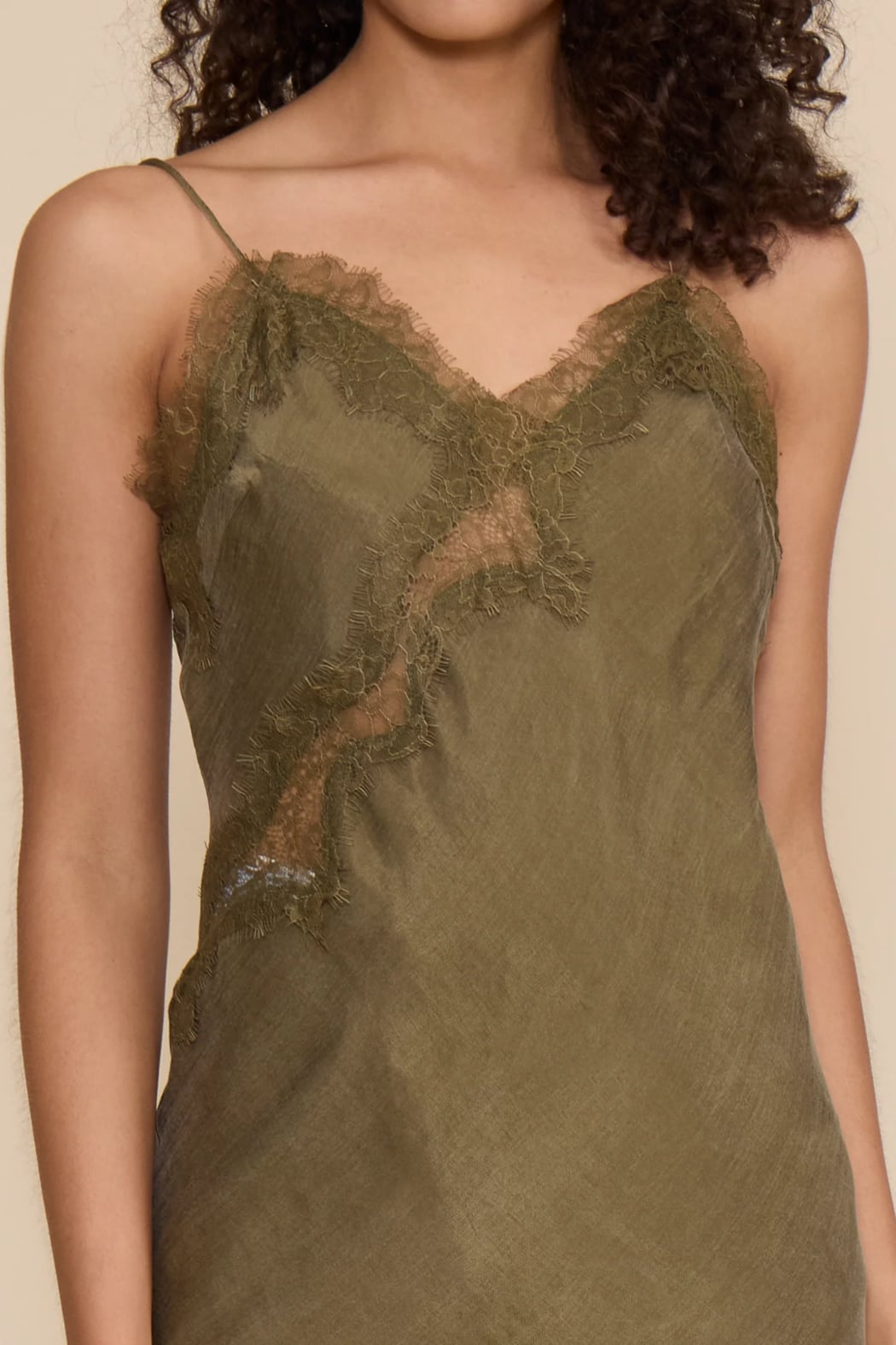 Maude Lace Insert Dress