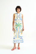 Mermaid Fish Midi Dress