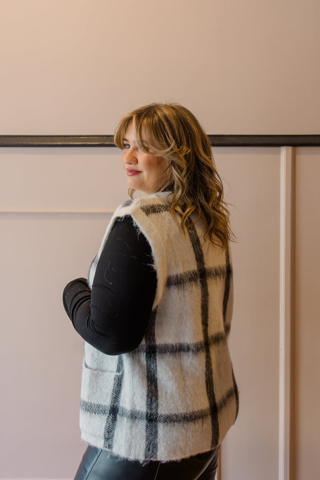 Micro Ribbed Long Sleeve Turtleneck