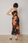 Midnight Floral Dress