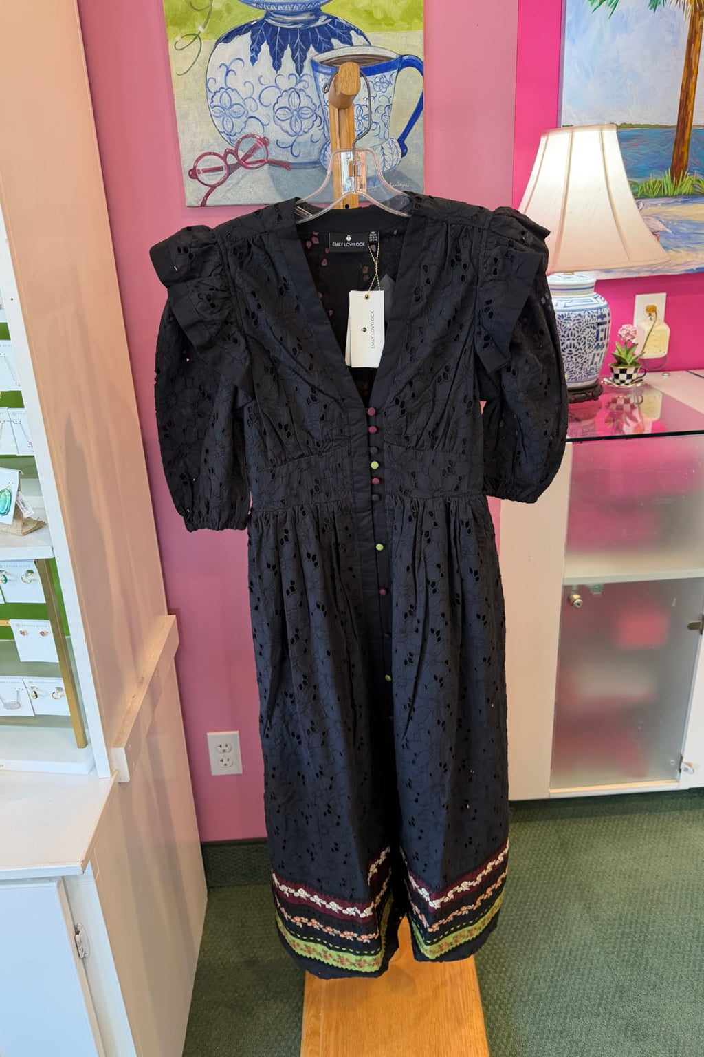 Miriam Broderie Dress