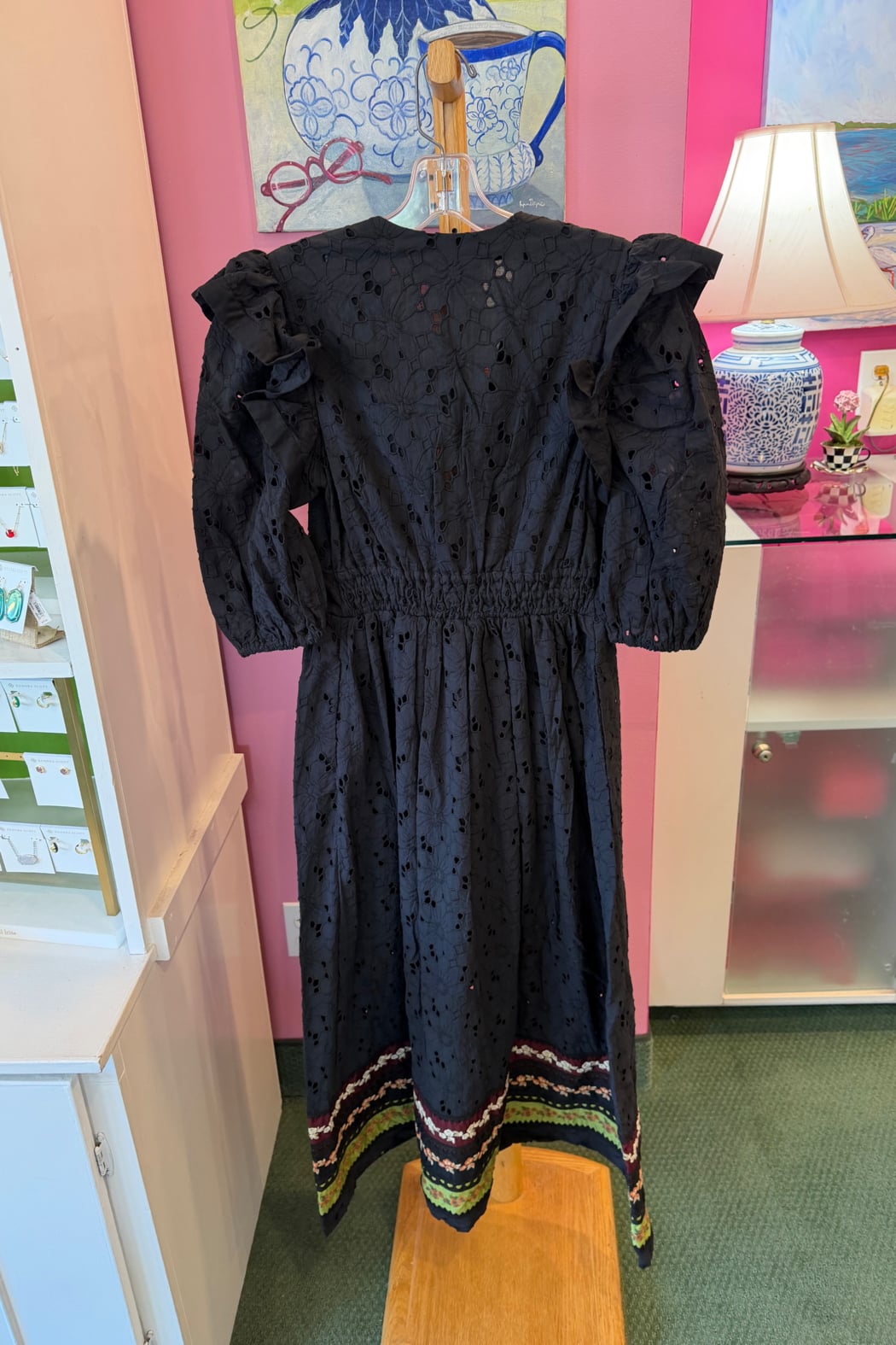 Miriam Broderie Dress
