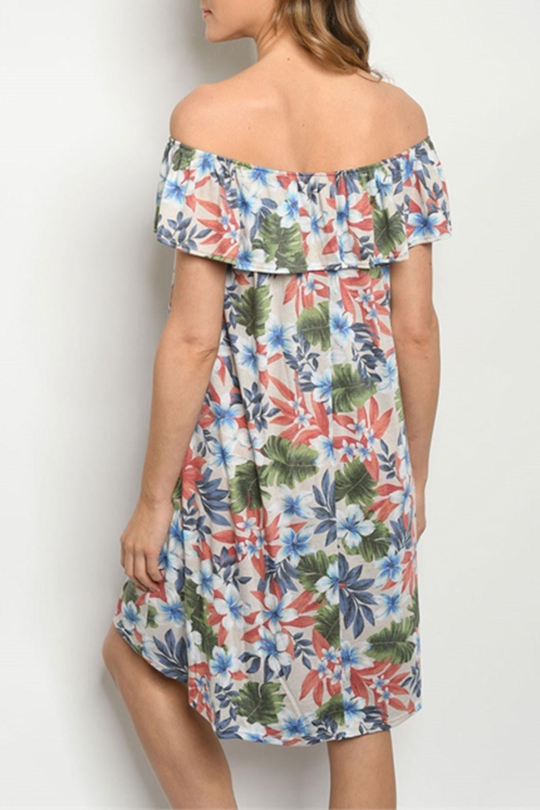 Hawaiian Floral Dress