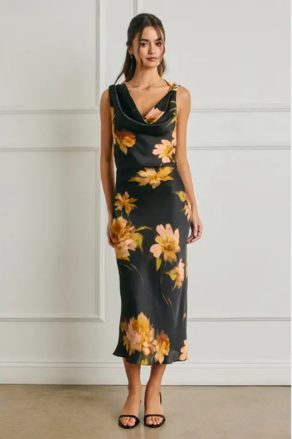 Nightfall Bloom dress