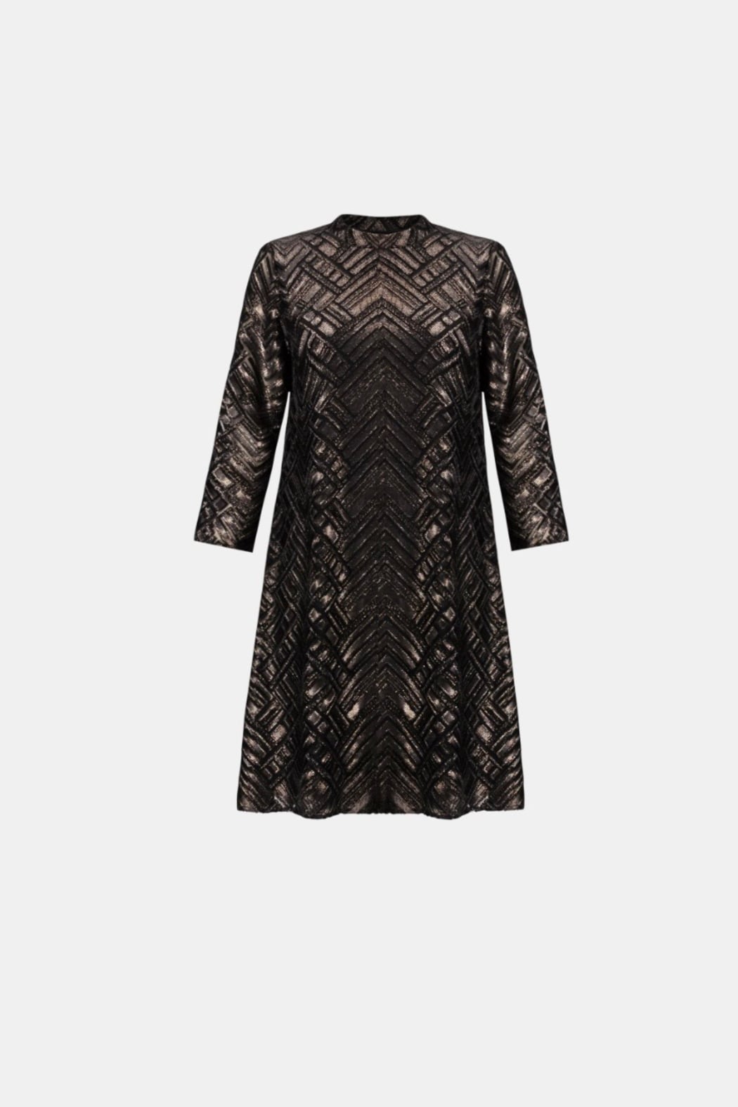 Novelty Burnout Trapeze Dress