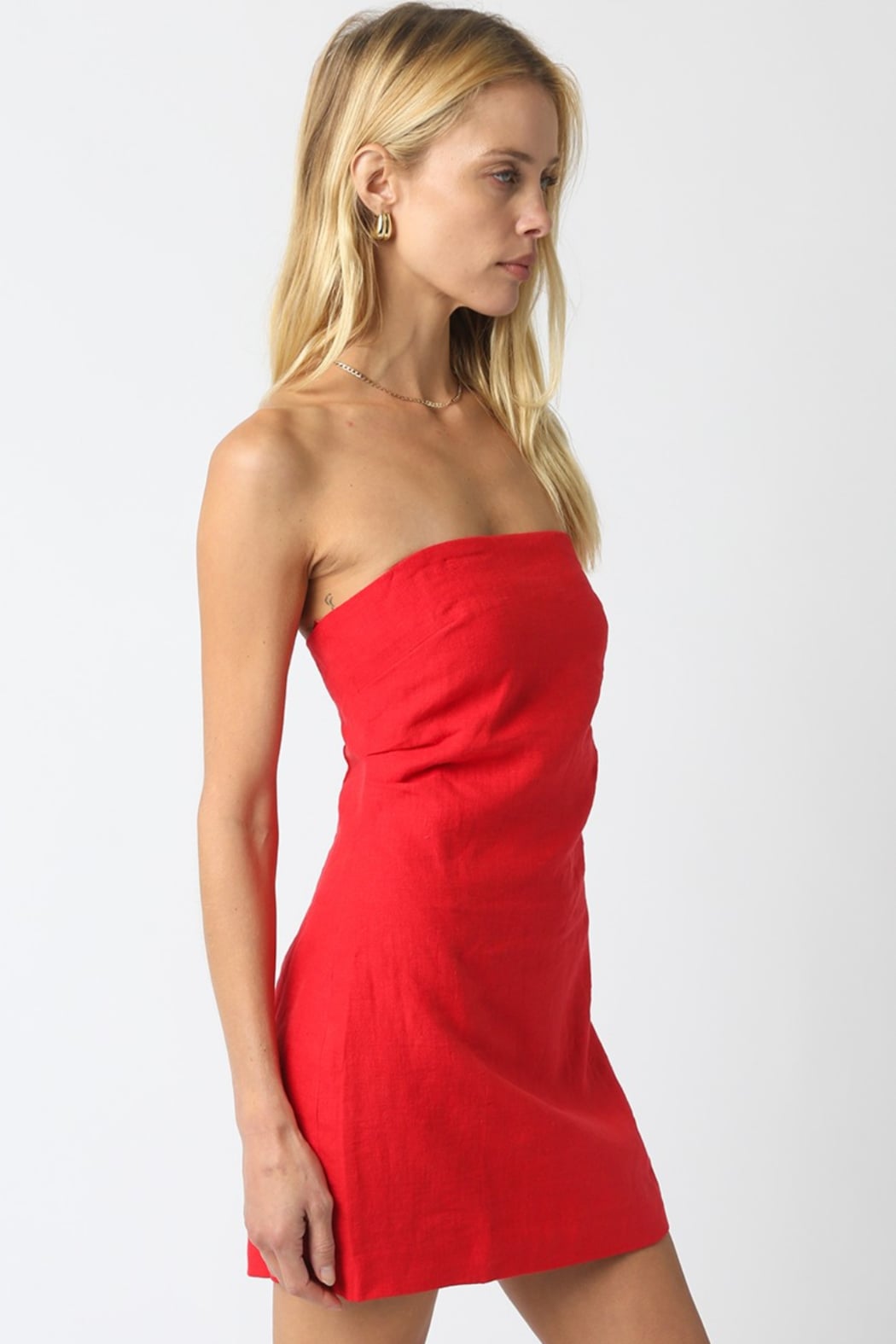 OLI - LINEN TUBE DRESS