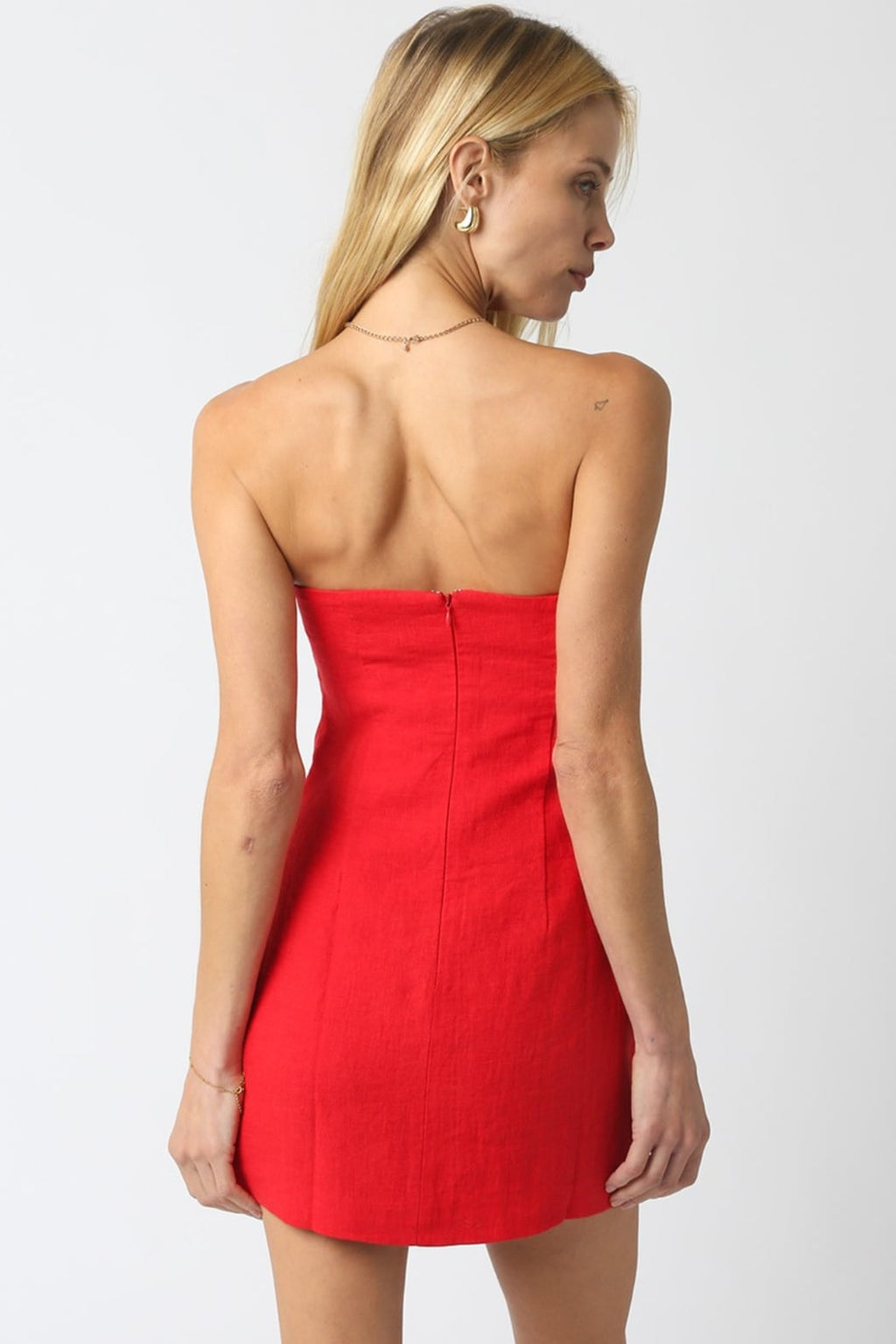 OLI - LINEN TUBE DRESS