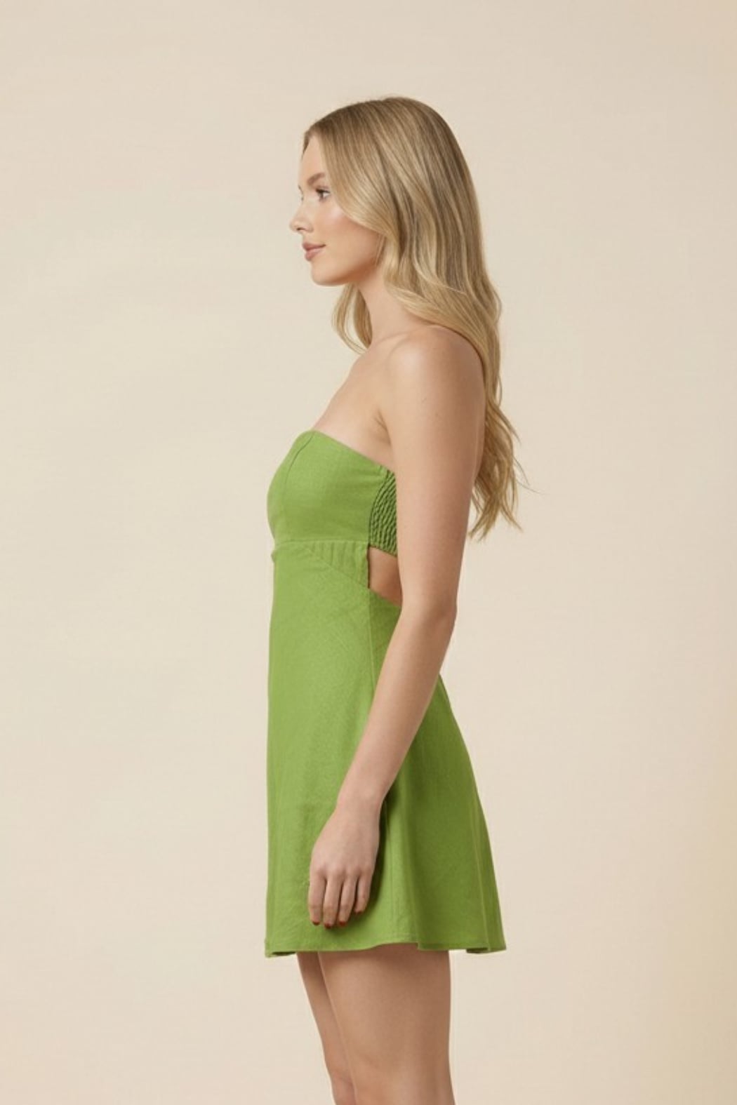 Open Back Mini Dress