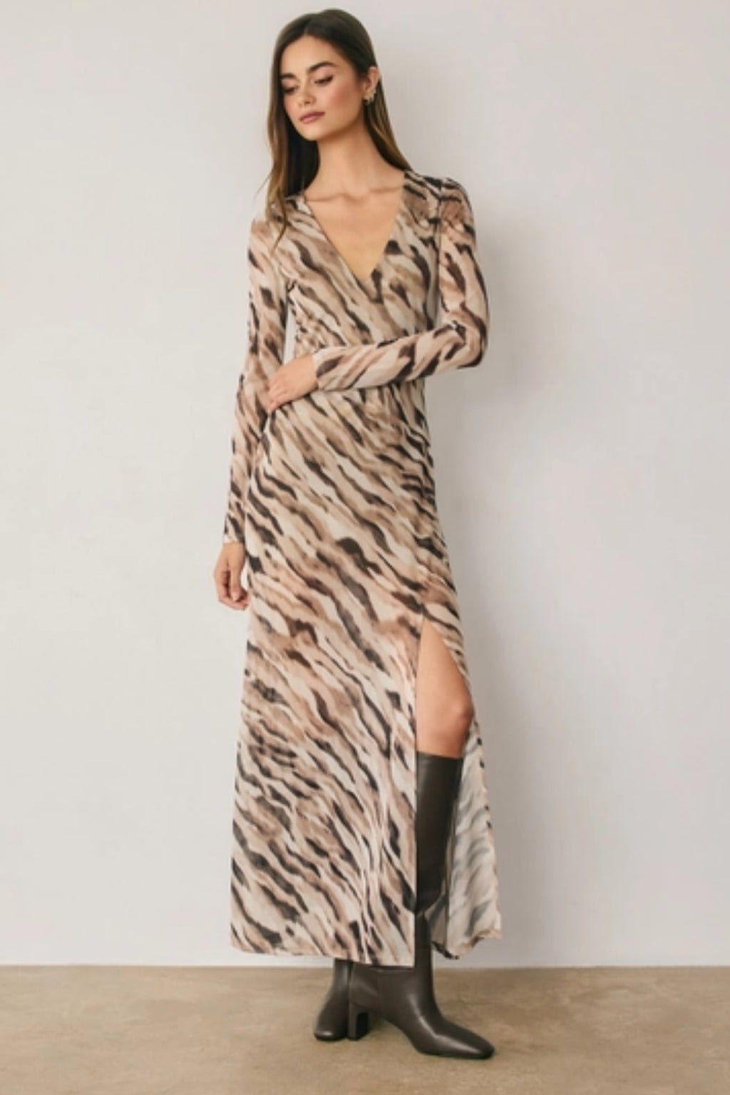 Printed Maxi Dress