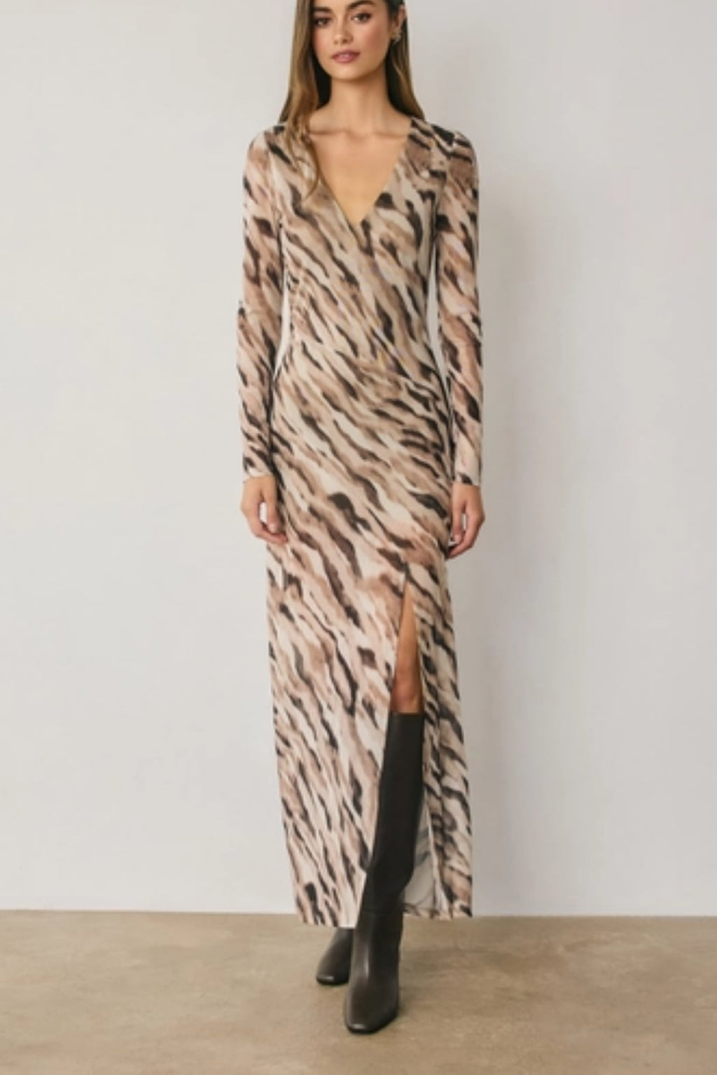 Printed Maxi Dress