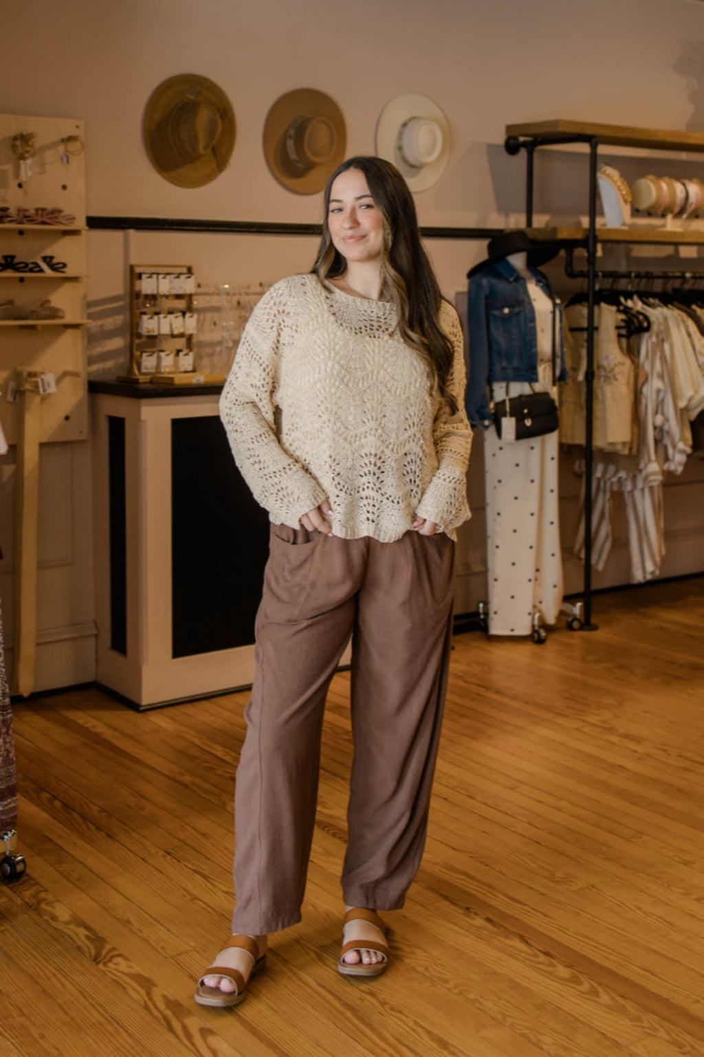 Relaxed Barrel Pants