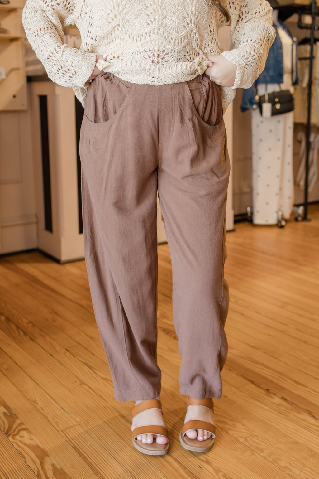 Relaxed Barrel Pants