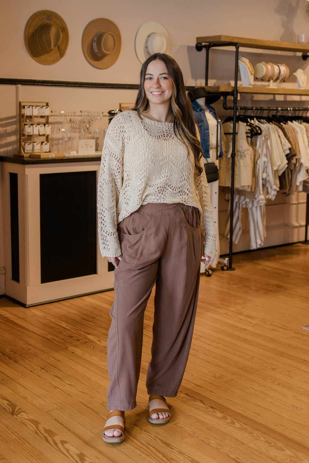 Relaxed Barrel Pants