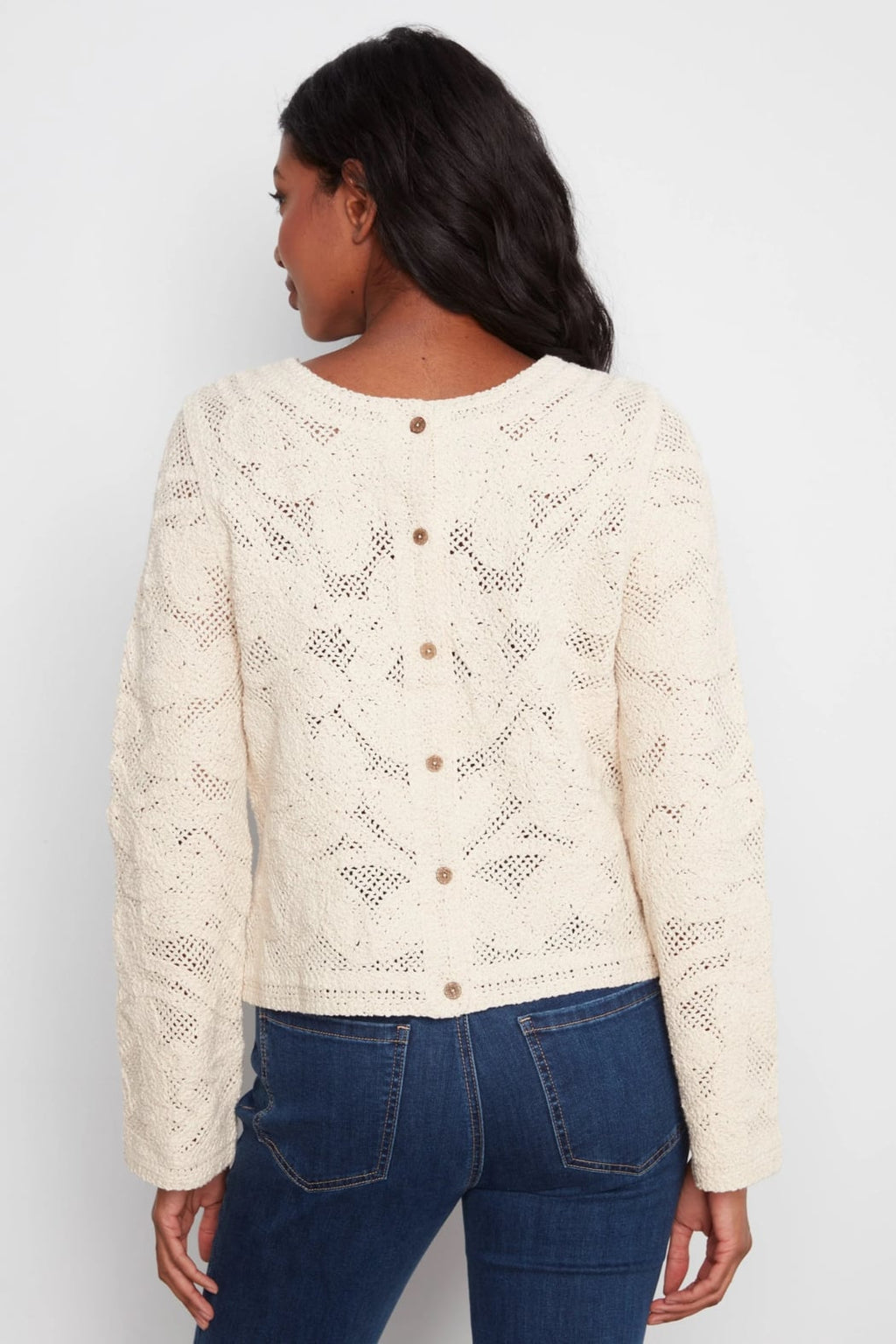 Reversible Crochet Cardigan