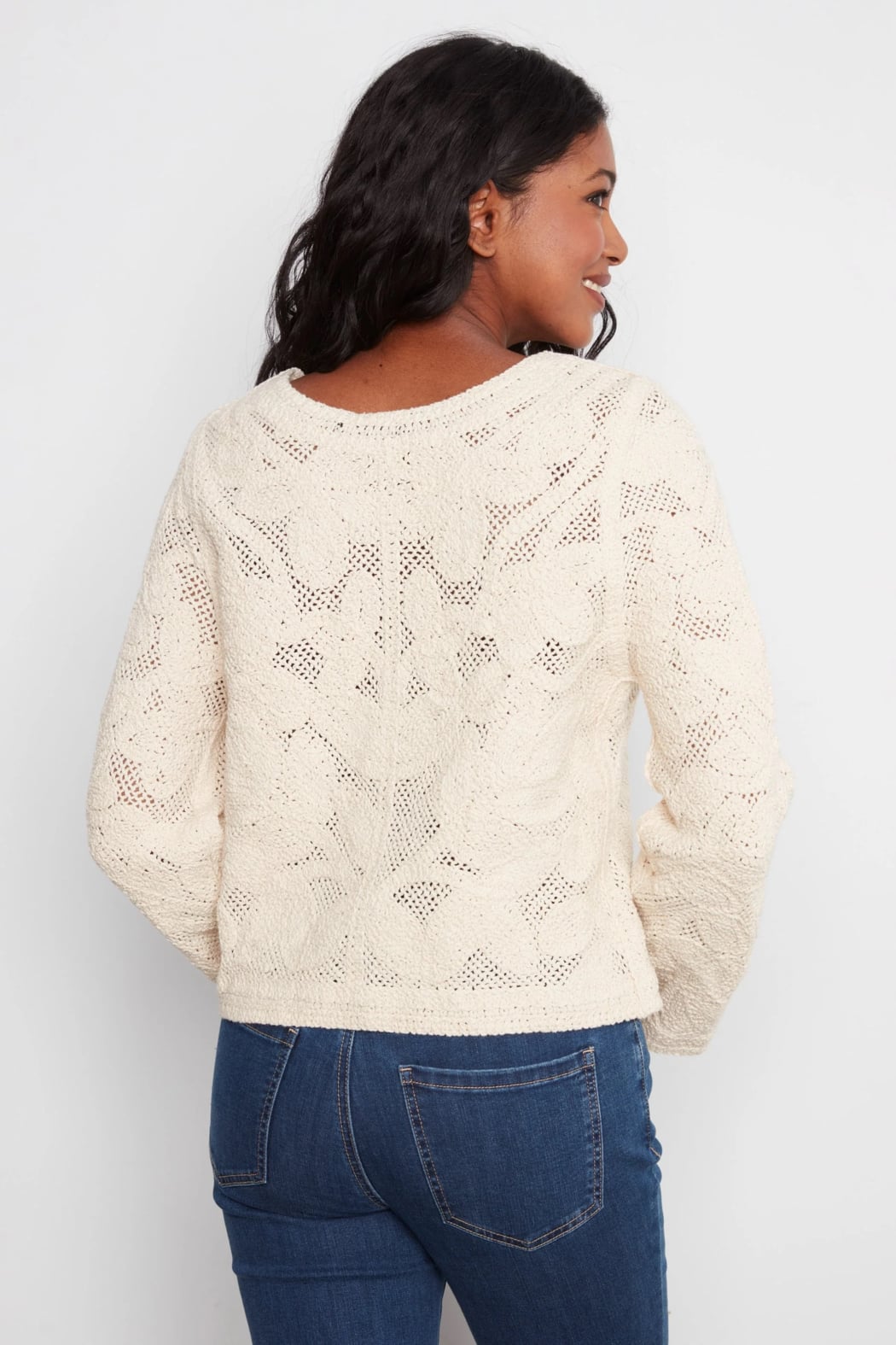 Reversible Crochet Cardigan