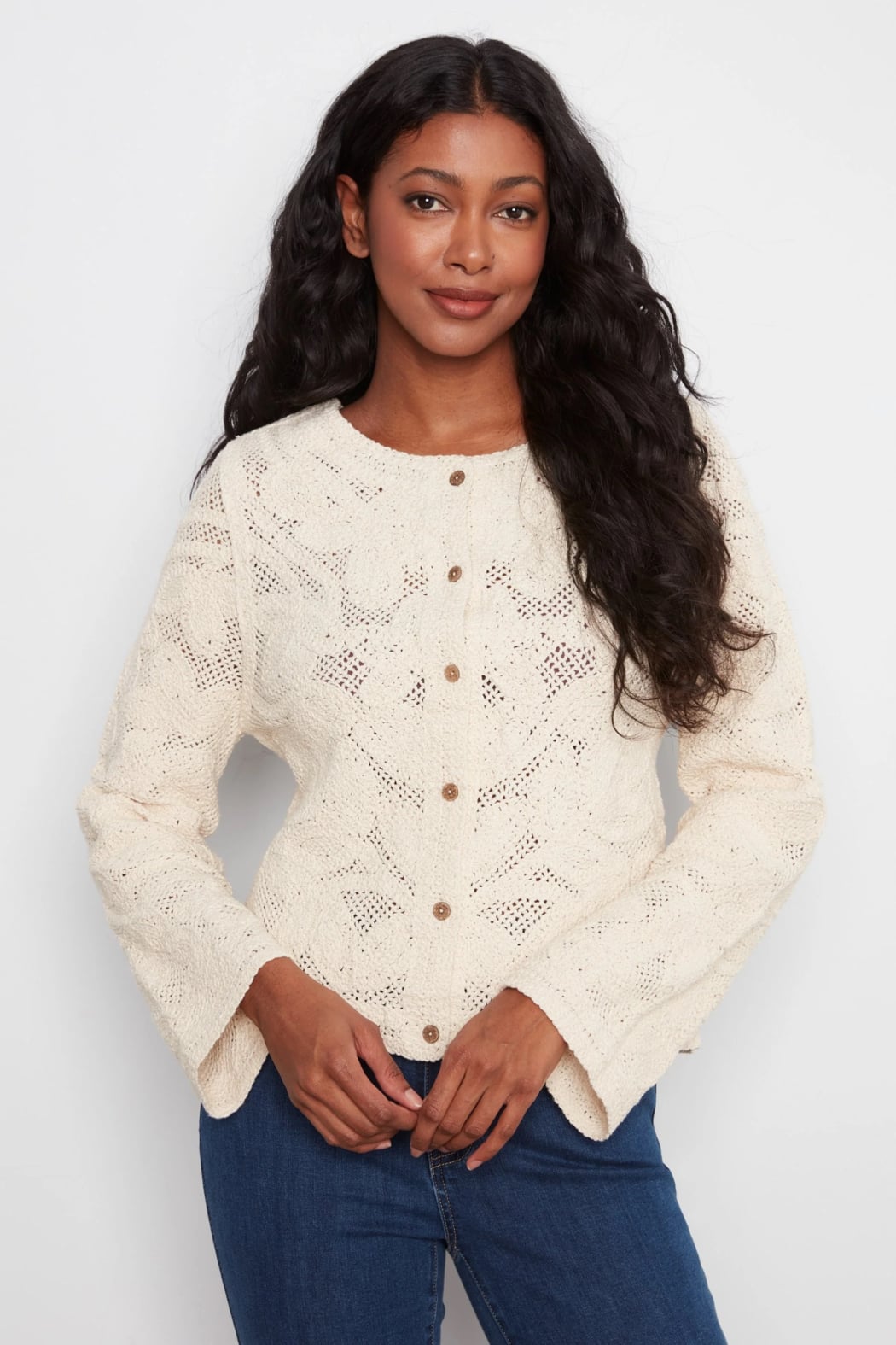 Reversible Crochet Cardigan