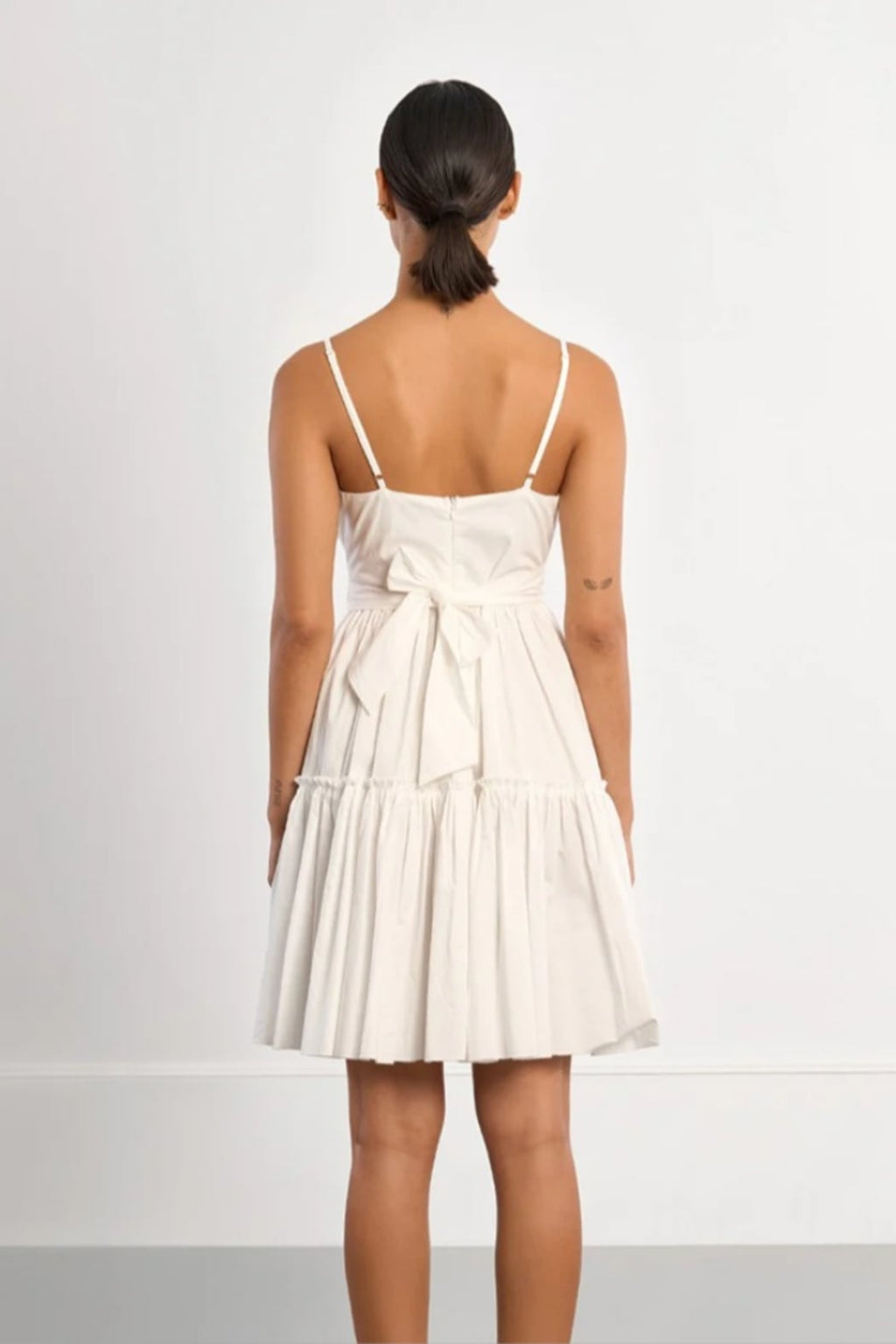Romantic Ruffled Mini Dress