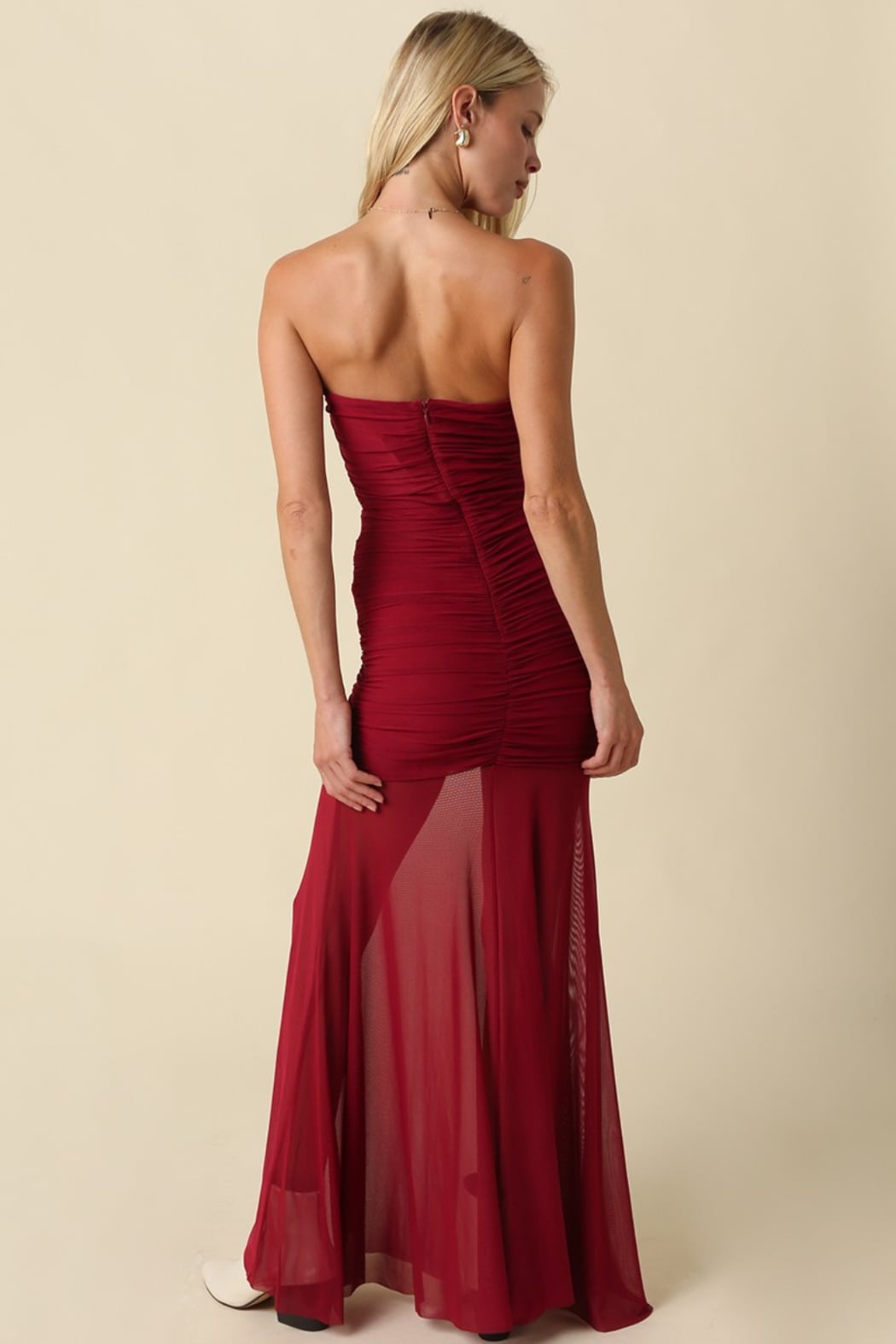 Romy Solid Maxi Dress