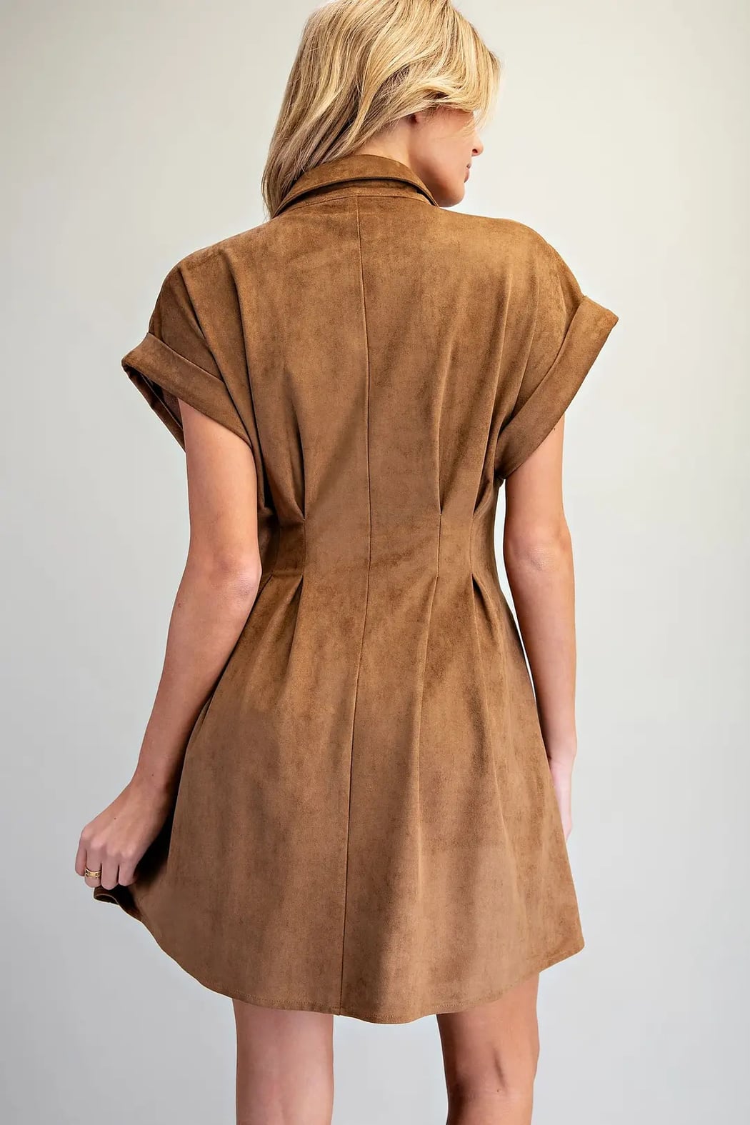 Sassy in Suede dress