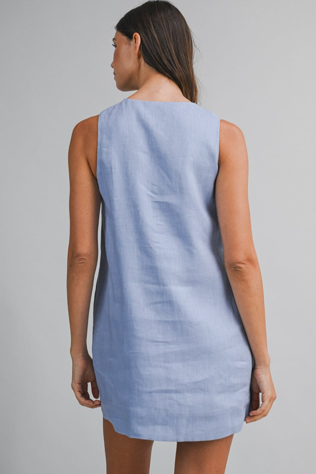 Scallop Mini Dress