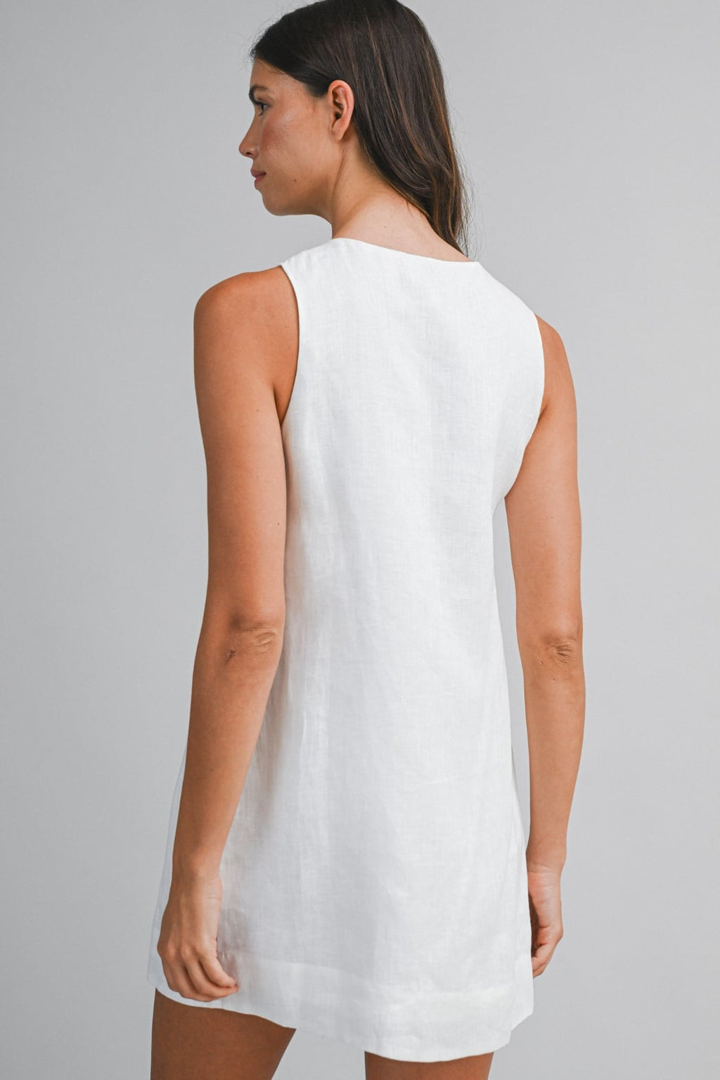 Scallop Mini Dress