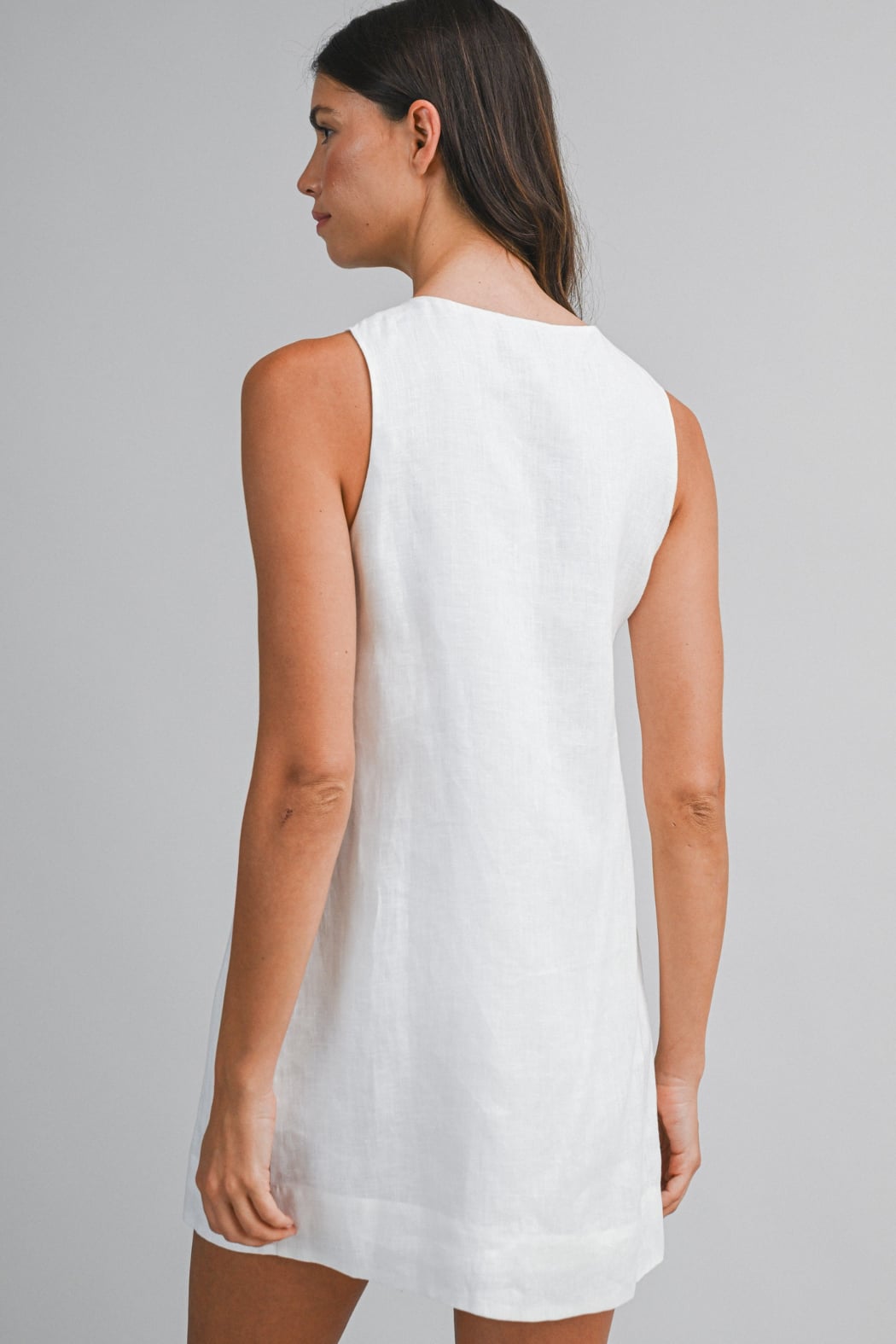 Scallop Mini Dress