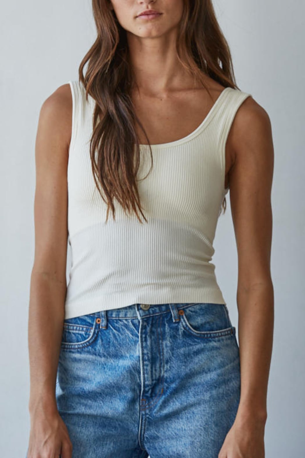 Seamless Padded Rib Tank