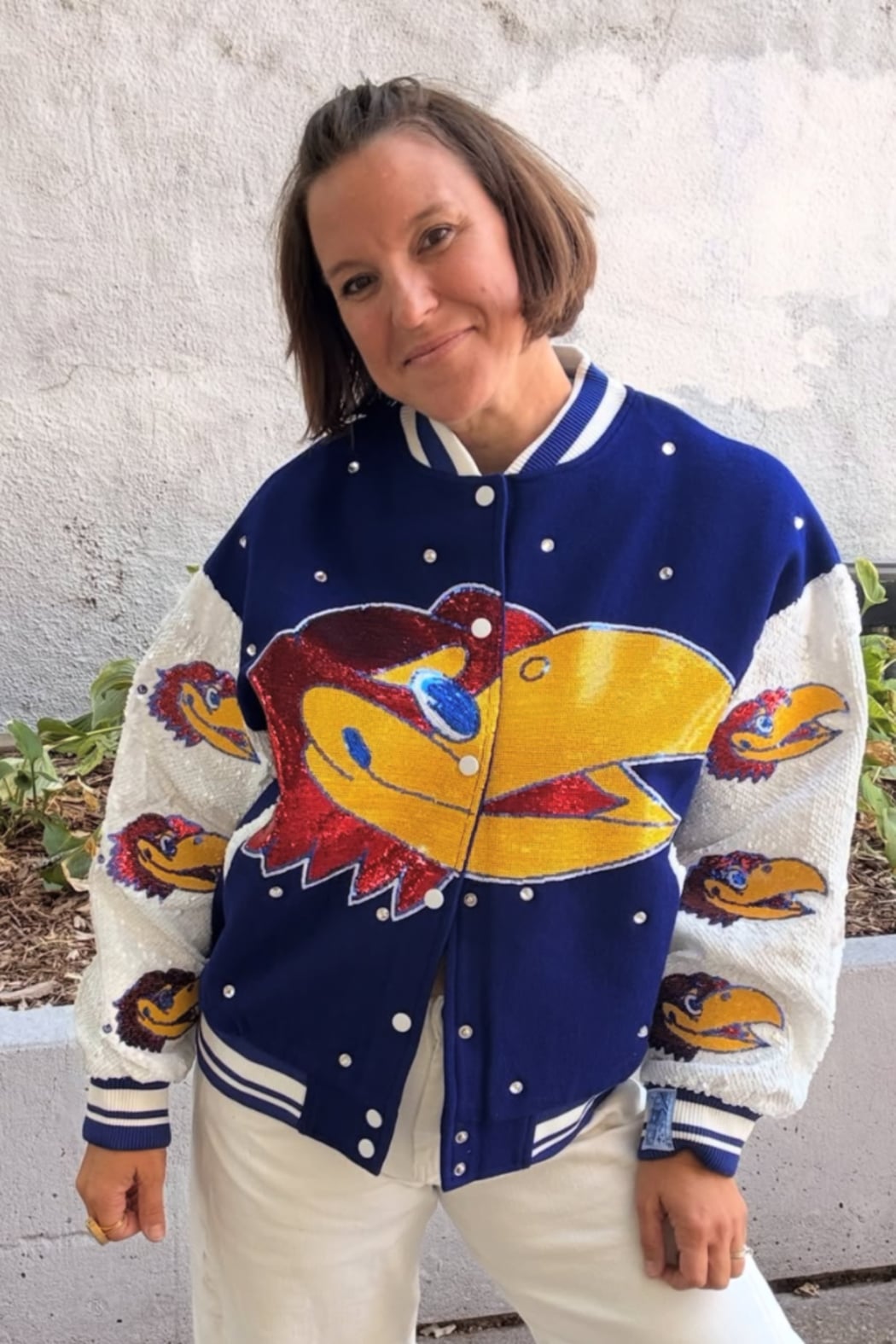 Sequin Bomber Jacket