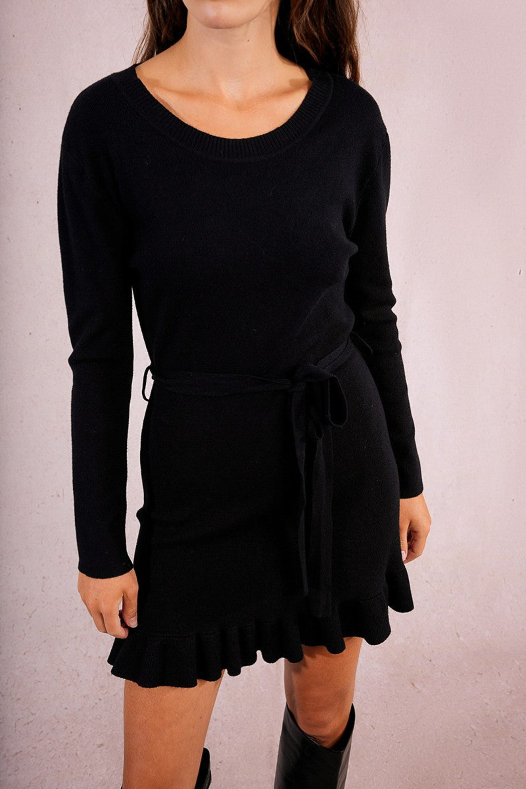 SIMPLE KNIT DRESS