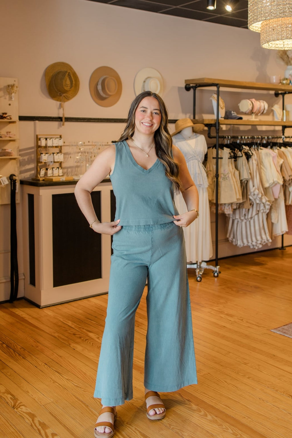 Sloane V Neck Tank
