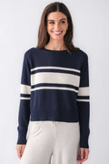 Stripe Stand In Sweater