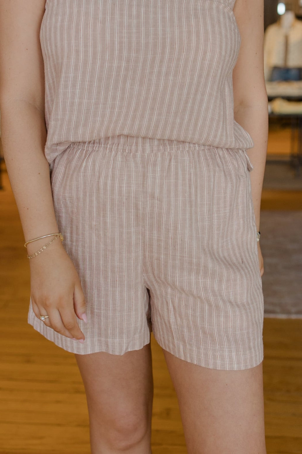 Striped Breezy Shorts
