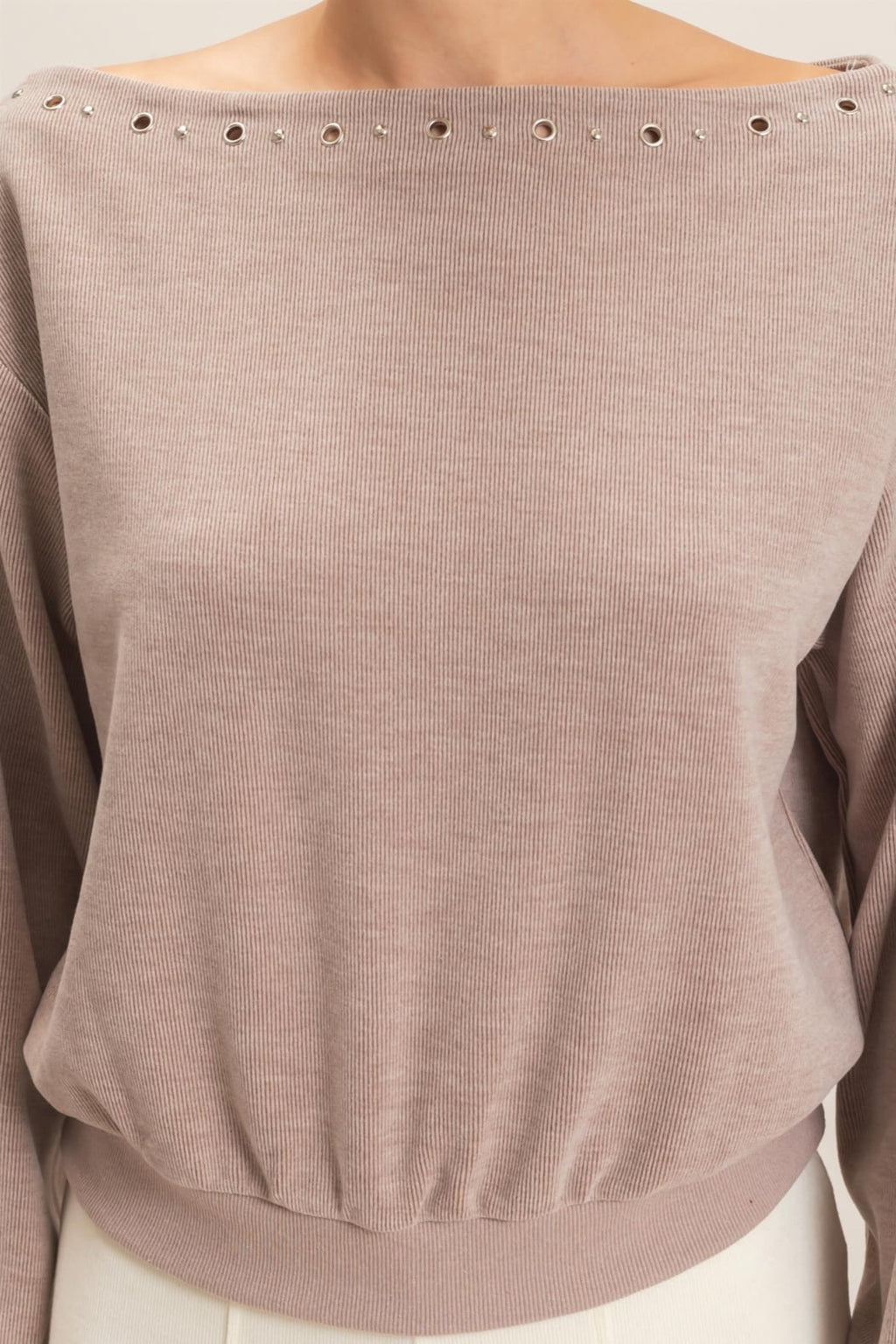Studded Sweatshirt