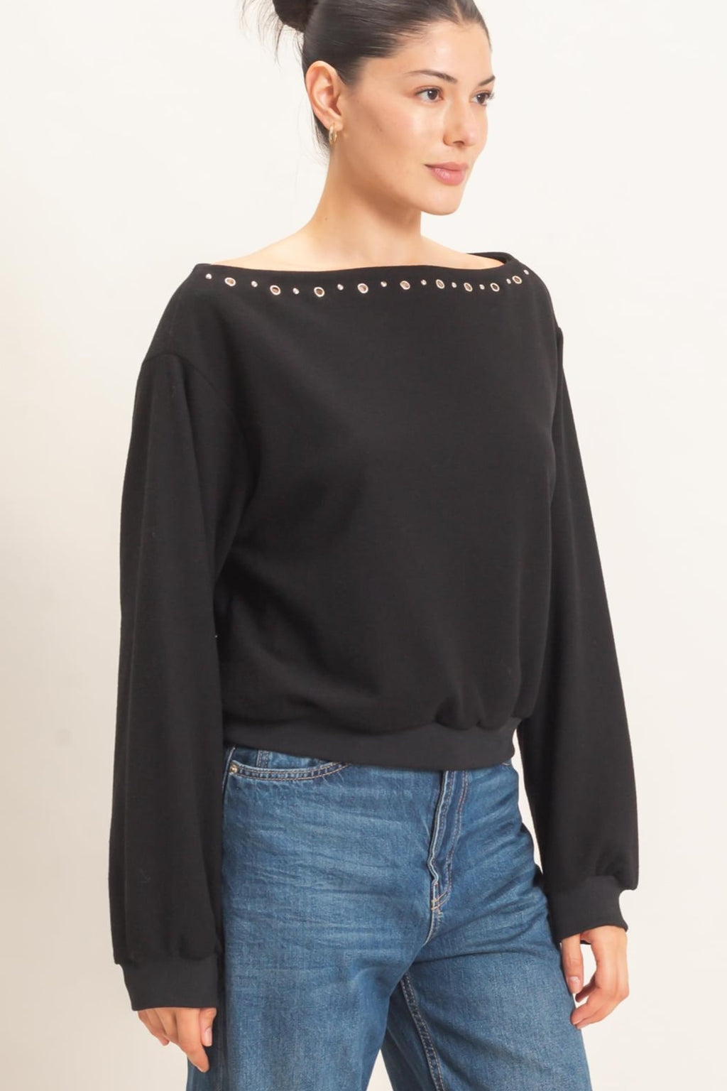Studded Sweatshirt