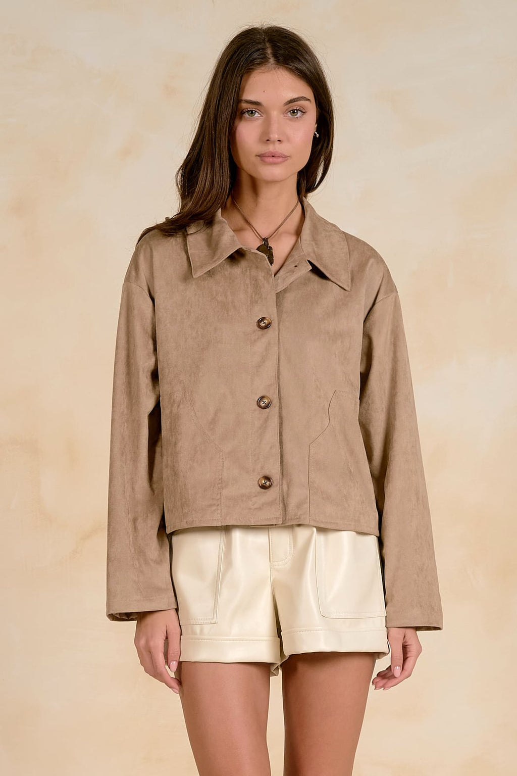 SUEDE WESTERN JACKET