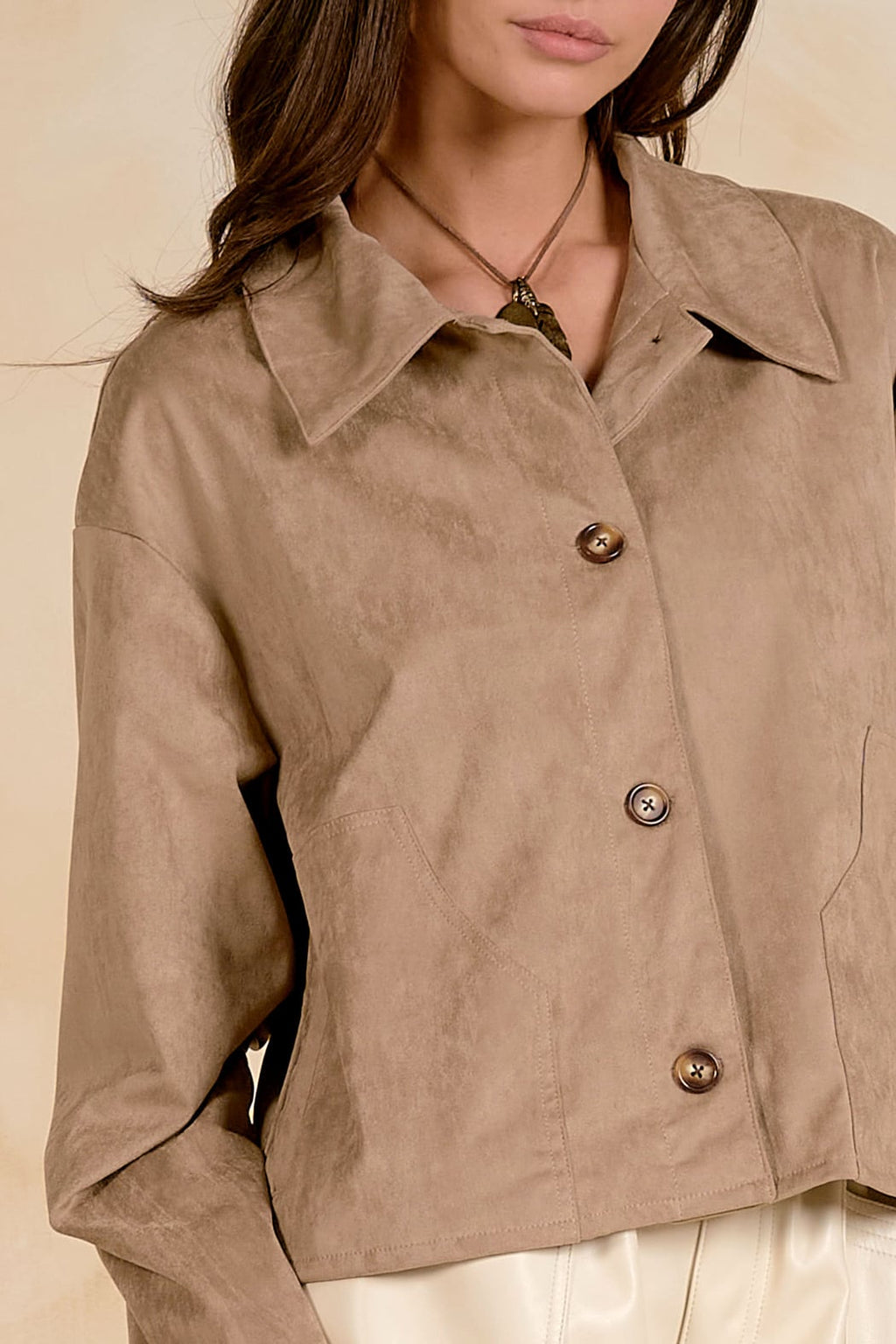 SUEDE WESTERN JACKET
