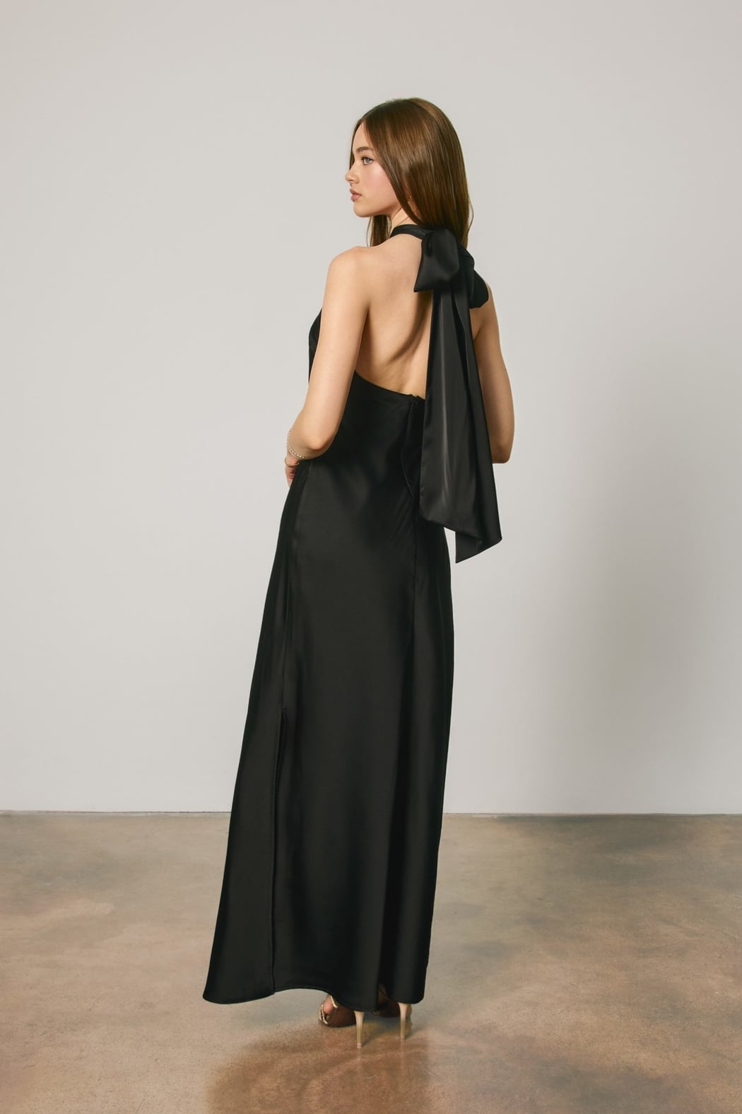 Sultry in Satin dress