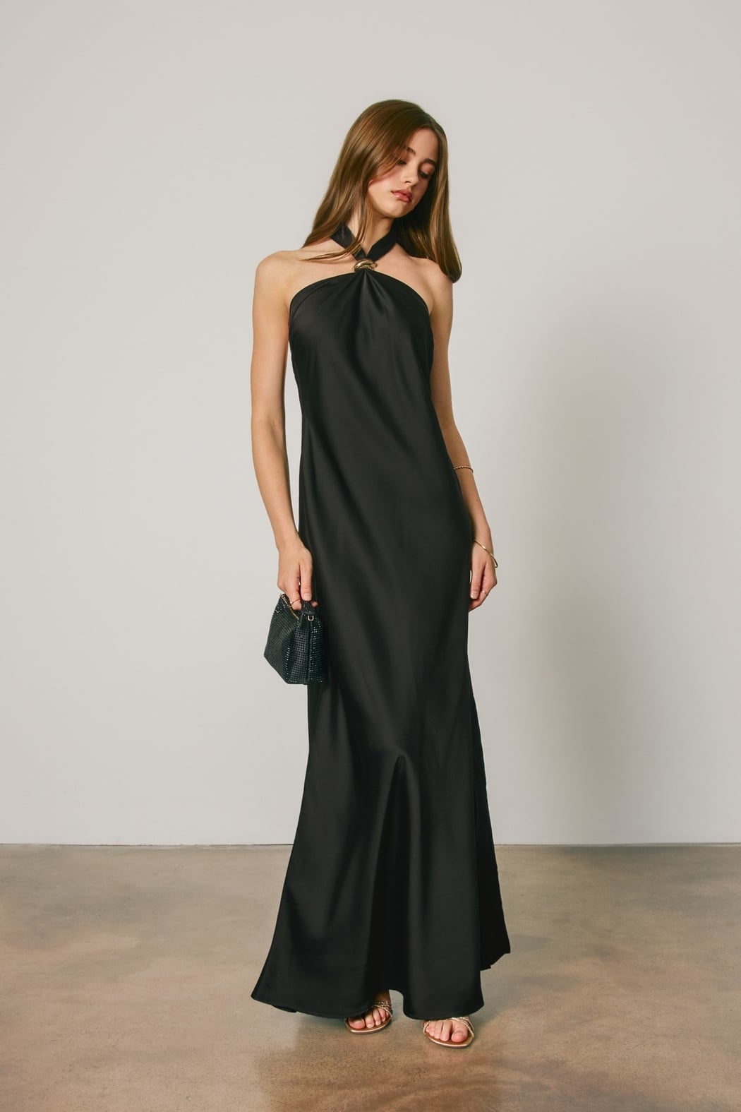 Sultry in Satin dress