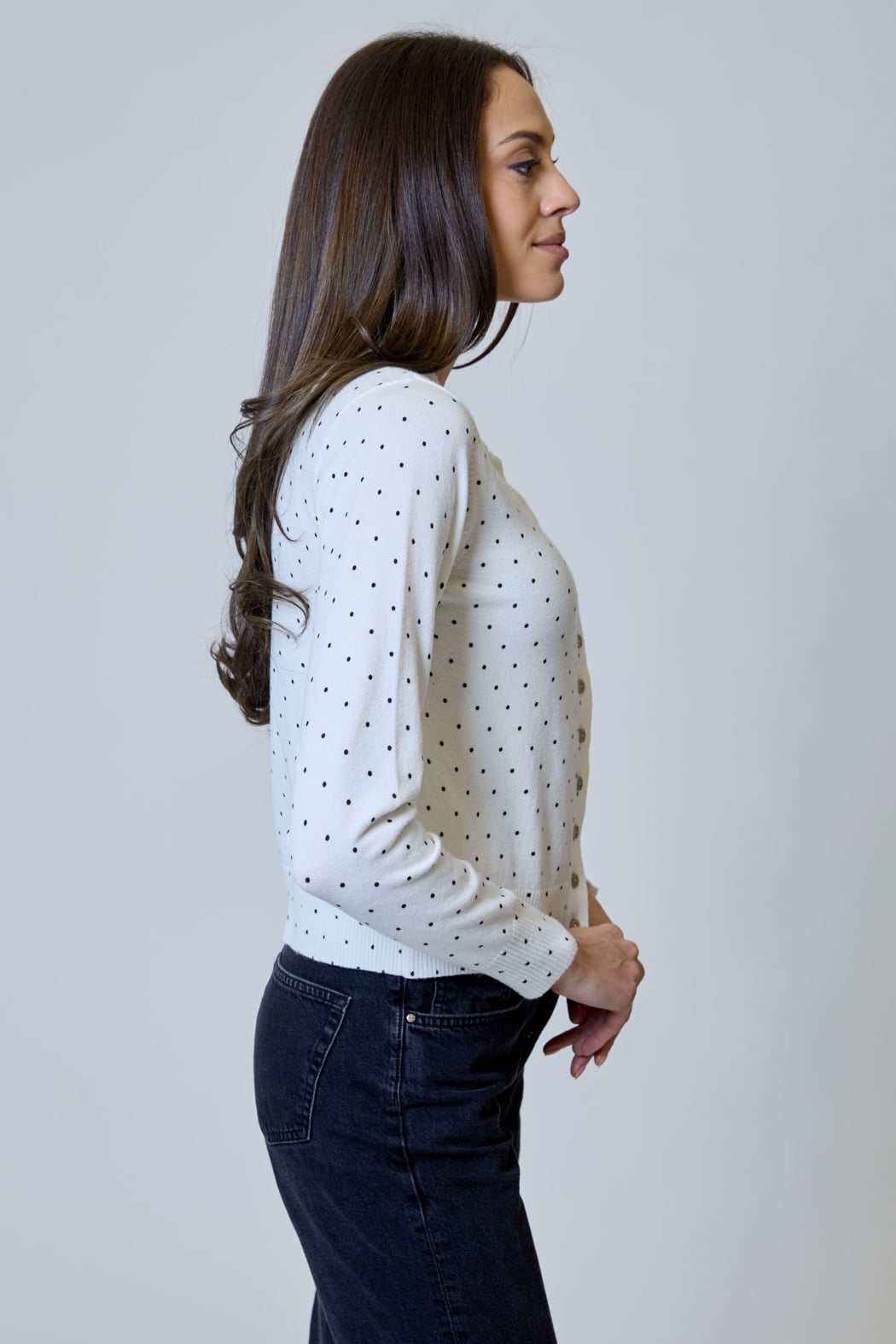 Tara Polka Dot Cardigan