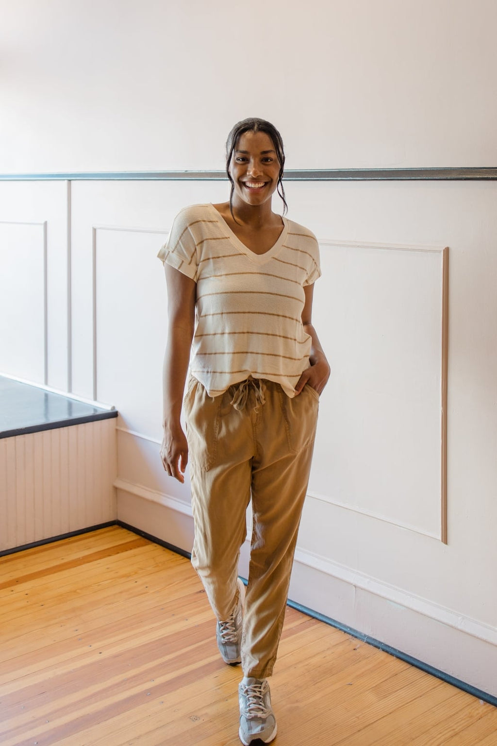 Tencel Tapered Pants