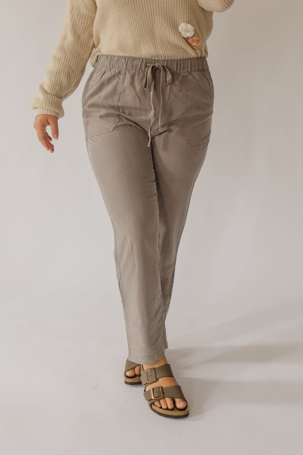 Tencel Tapered Pants