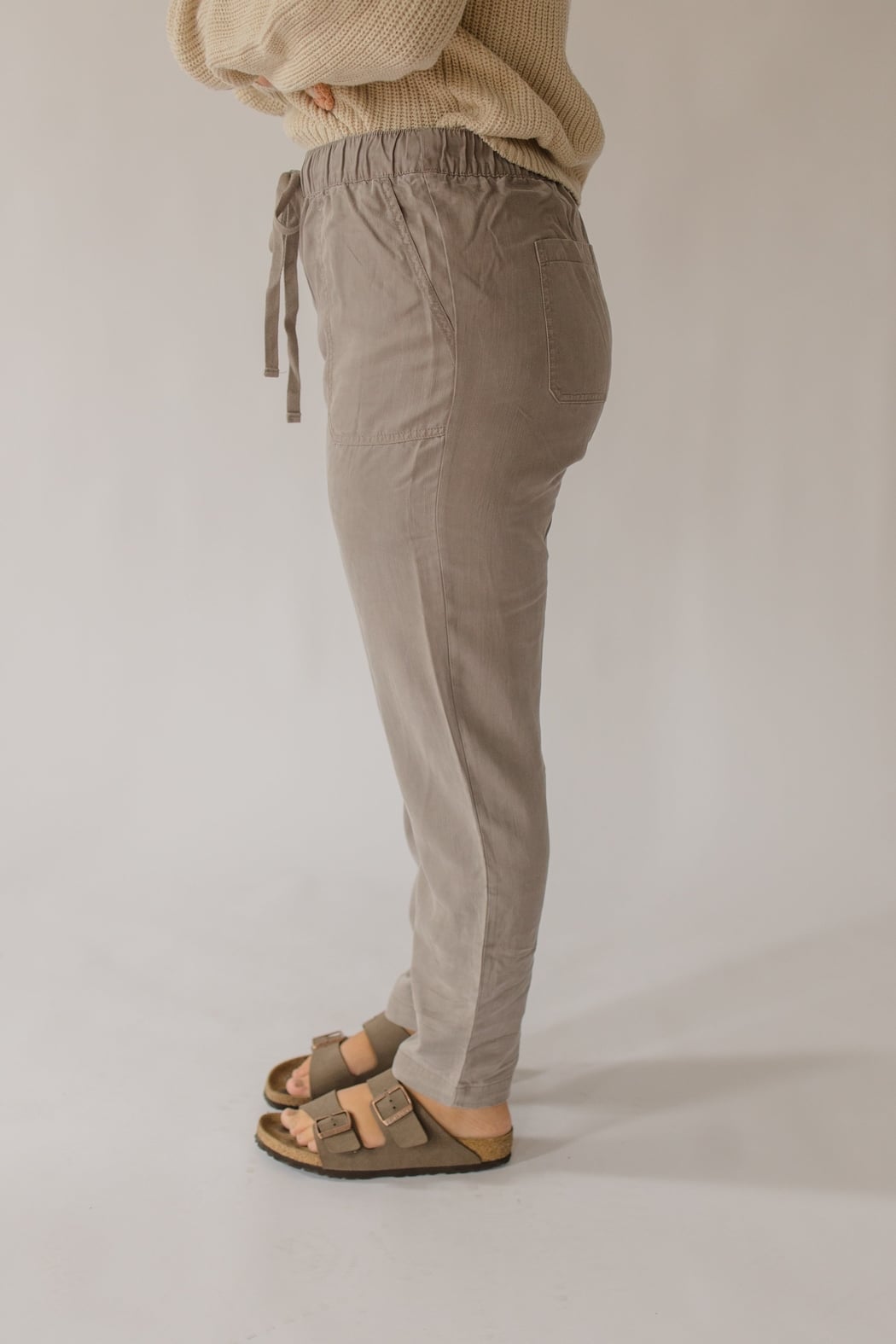 Tencel Tapered Pants