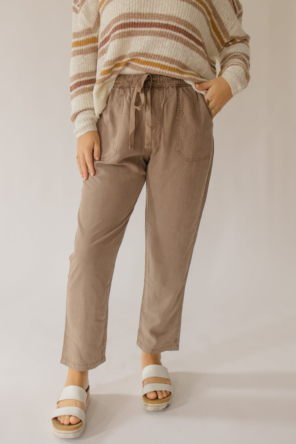 Tencel Tapered Pants