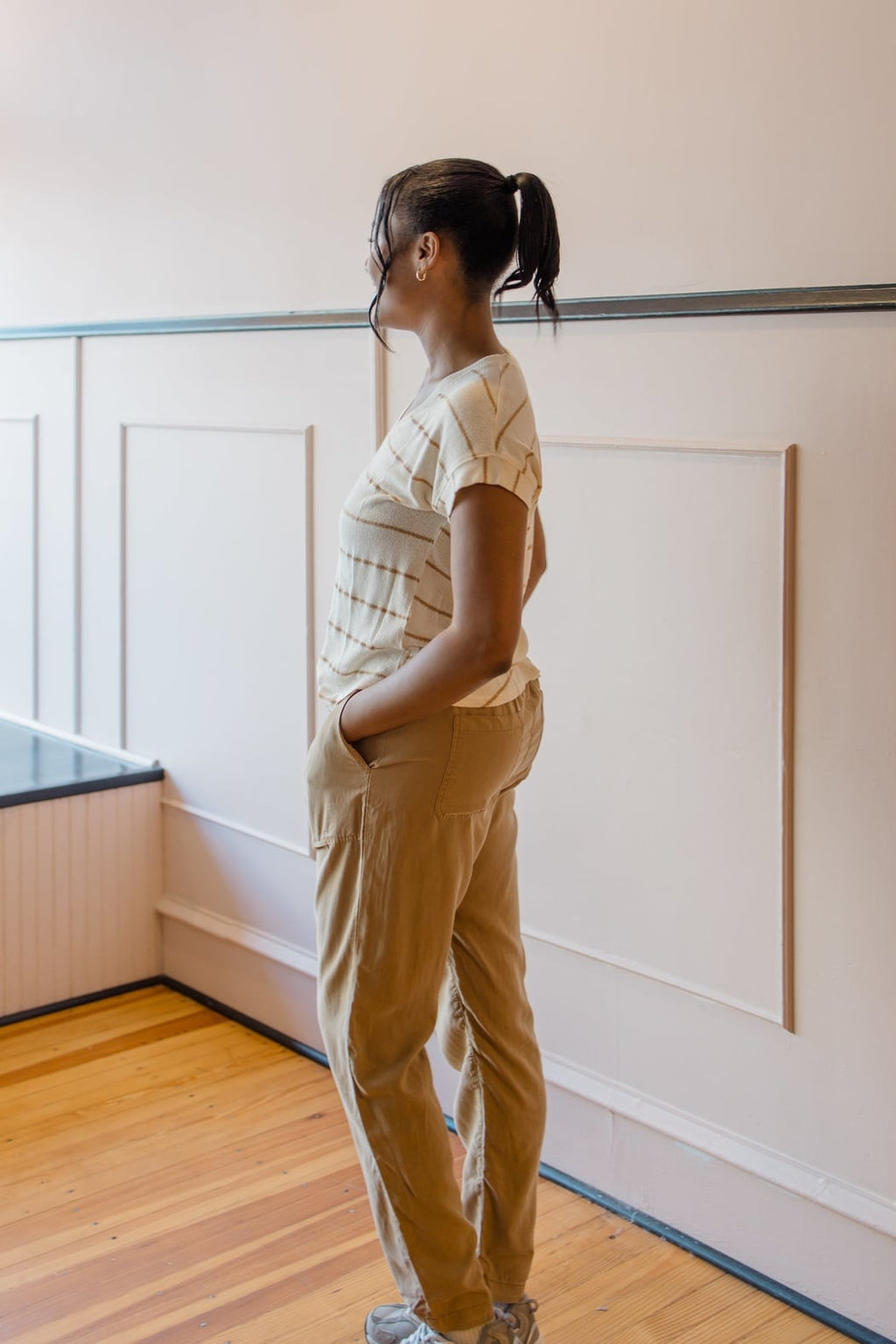 Tencel Tapered Pants