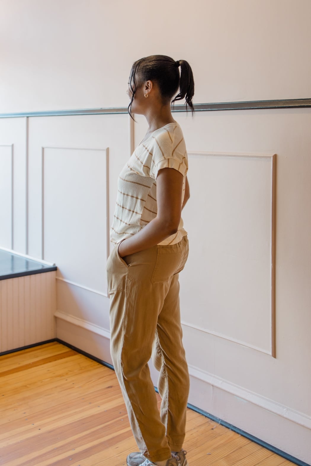 Tencel Tapered Pants