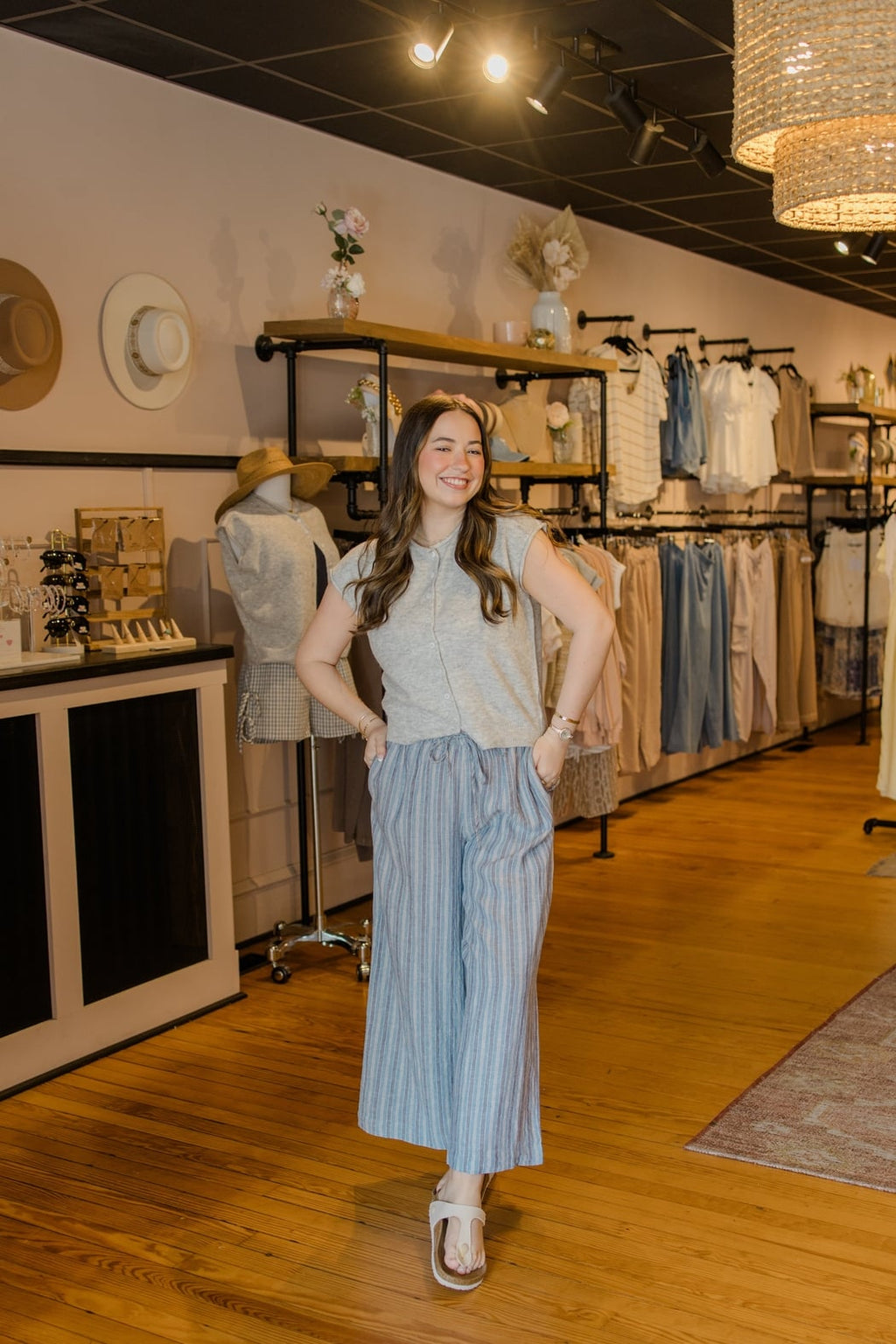 The Perfect Striped Pant