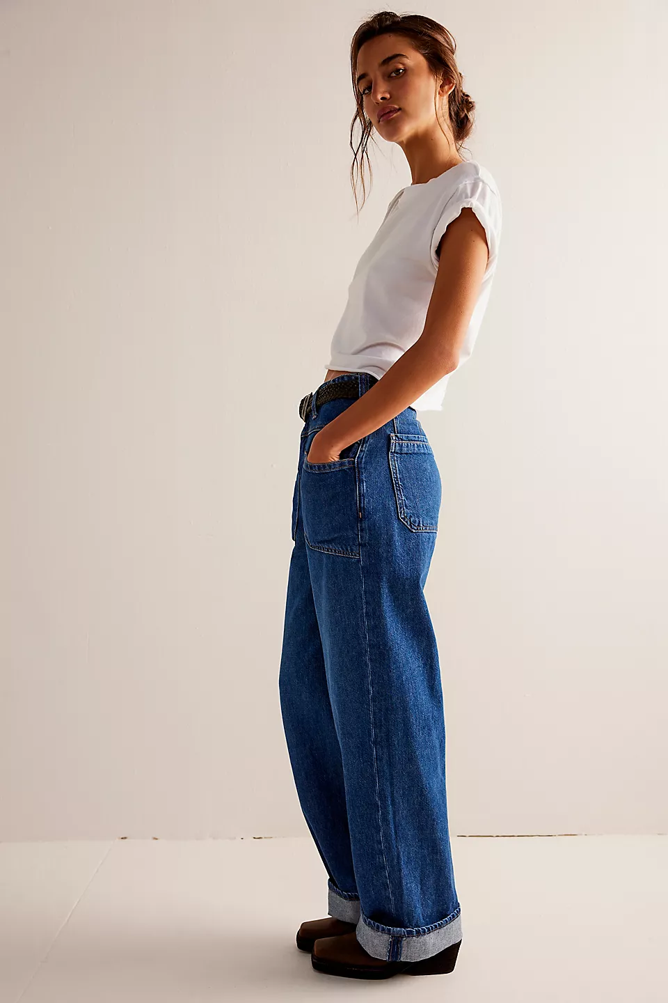Palmer Cuffed Jeans