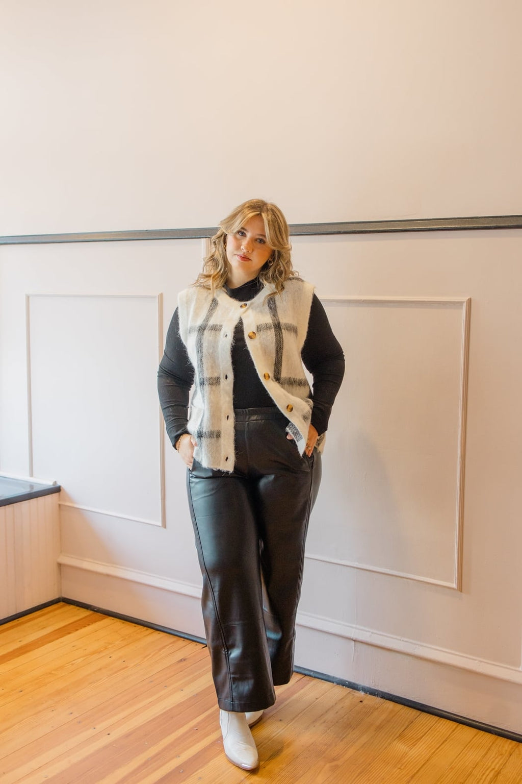 Vegan Leather Pants