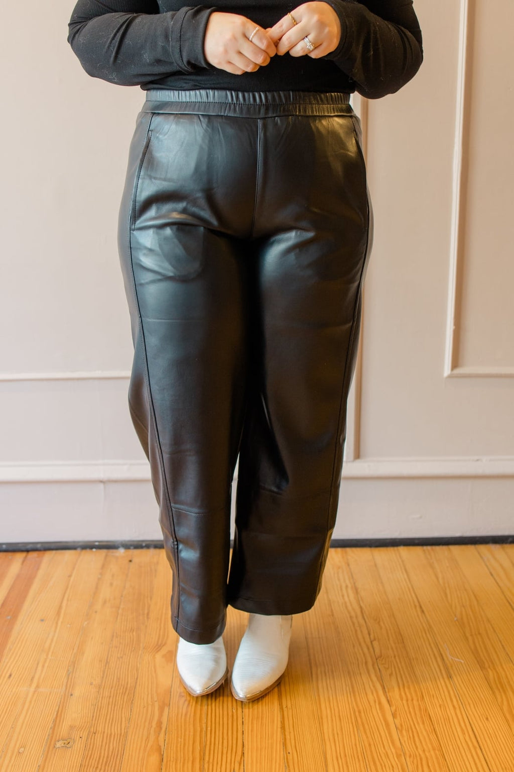 Vegan Leather Pants