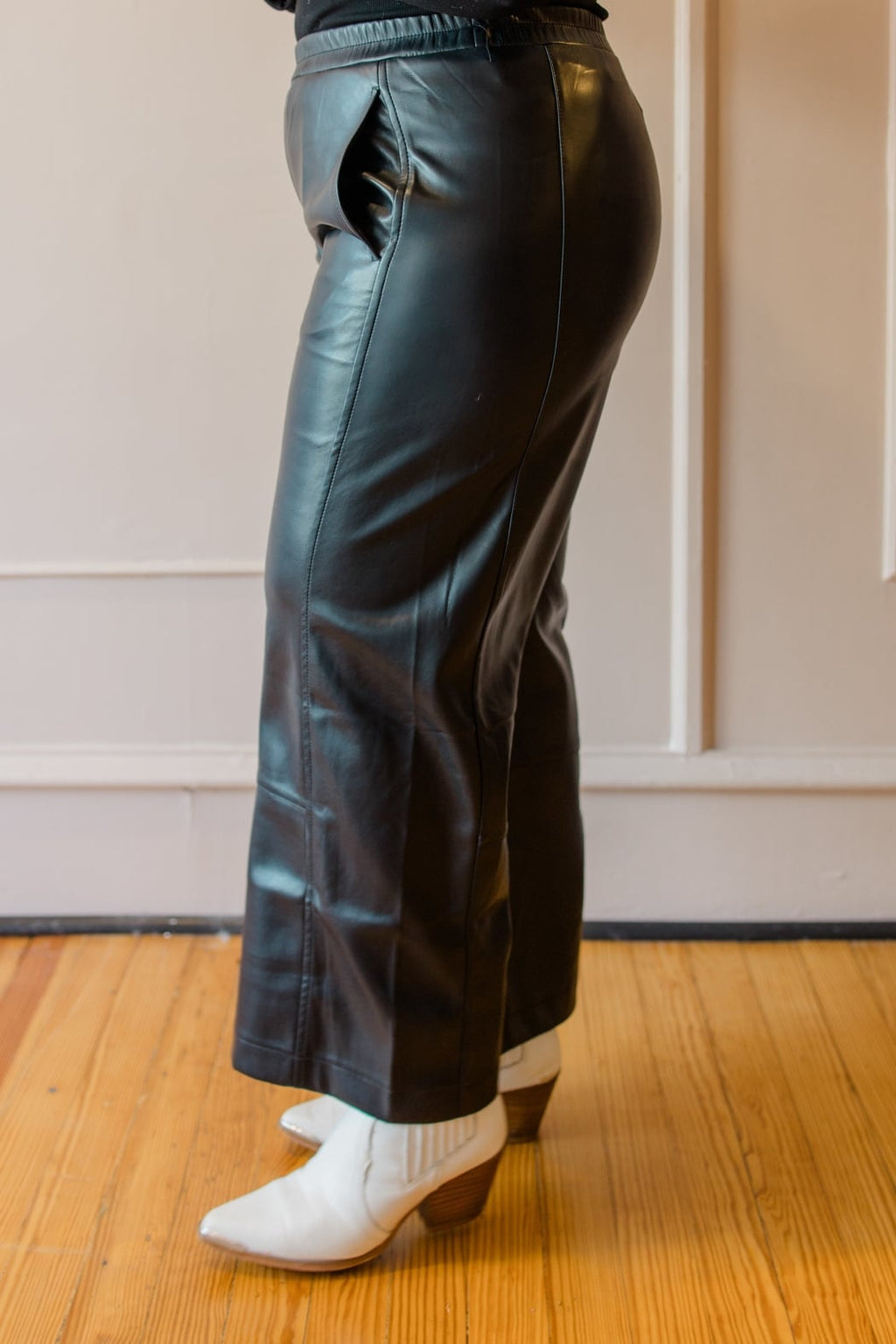 Vegan Leather Pants